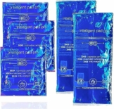 5er blau Set Kühlpad 29x 12 cm & 15x15 cm - Kühlpack Kühlkompresse Warmkompresse - Kaltkompresse - Kompresse Gelkissen - Cool pads Gel pads - kalt & Warm Kühlpack & Kühlakku - 1