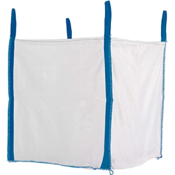 Big Bag oben offen 90 x 90 x 90 cm Tragfähigkeit 1000kg Entsorgung Bags Schüttgutbehälter BigBag Big Pack Transportsack - 1