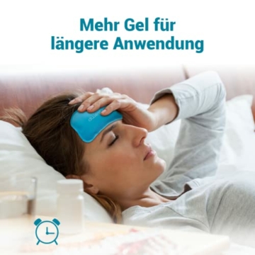 Comfytemp Mini Gel Kühlpads (6 Stück), Mehrfach-Kompresse Wiederverwendbare Kühlpack für Kinder, Kopfschmerzen, Zahnschmerzen, müde Augen, Stillen, Insektenstiche, Erste Hilfe, kleines Kühlkompresse - 3