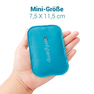 Comfytemp Mini Gel Kühlpads (6 Stück), Mehrfach-Kompresse Wiederverwendbare Kühlpack für Kinder, Kopfschmerzen, Zahnschmerzen, müde Augen, Stillen, Insektenstiche, Erste Hilfe, kleines Kühlkompresse - 5