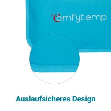 Comfytemp Mini Gel Kühlpads (6 Stück), Mehrfach-Kompresse Wiederverwendbare Kühlpack für Kinder, Kopfschmerzen, Zahnschmerzen, müde Augen, Stillen, Insektenstiche, Erste Hilfe, kleines Kühlkompresse - 7