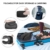 Eono Nackenkissen Memory Foam, Reisekissen mit Haube, Bequemes Nackenhörnchen mit Haube für Flugzeug, Auto, Zug, Büro, Nackenkissen Reise zum Schlafen - 6