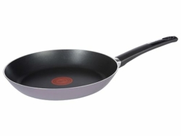 TEFAL B5950473 Elemental Bratpfanne 24 cm Pfanne | Antihaftversiegelung | Thermo-Signal | stabiler Boden | einfache Reinigung | Spülmaschinenfest | schwarz - 1
