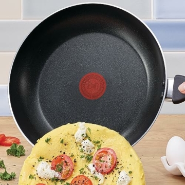 TEFAL B5950473 Elemental Bratpfanne 24 cm Pfanne | Antihaftversiegelung | Thermo-Signal | stabiler Boden | einfache Reinigung | Spülmaschinenfest | schwarz - 4