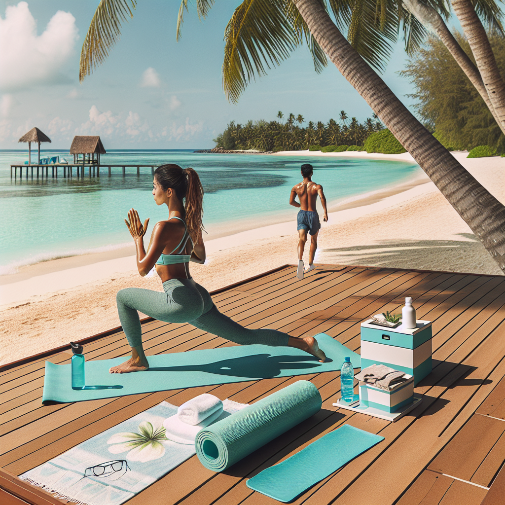 Strandfitness und Wellness