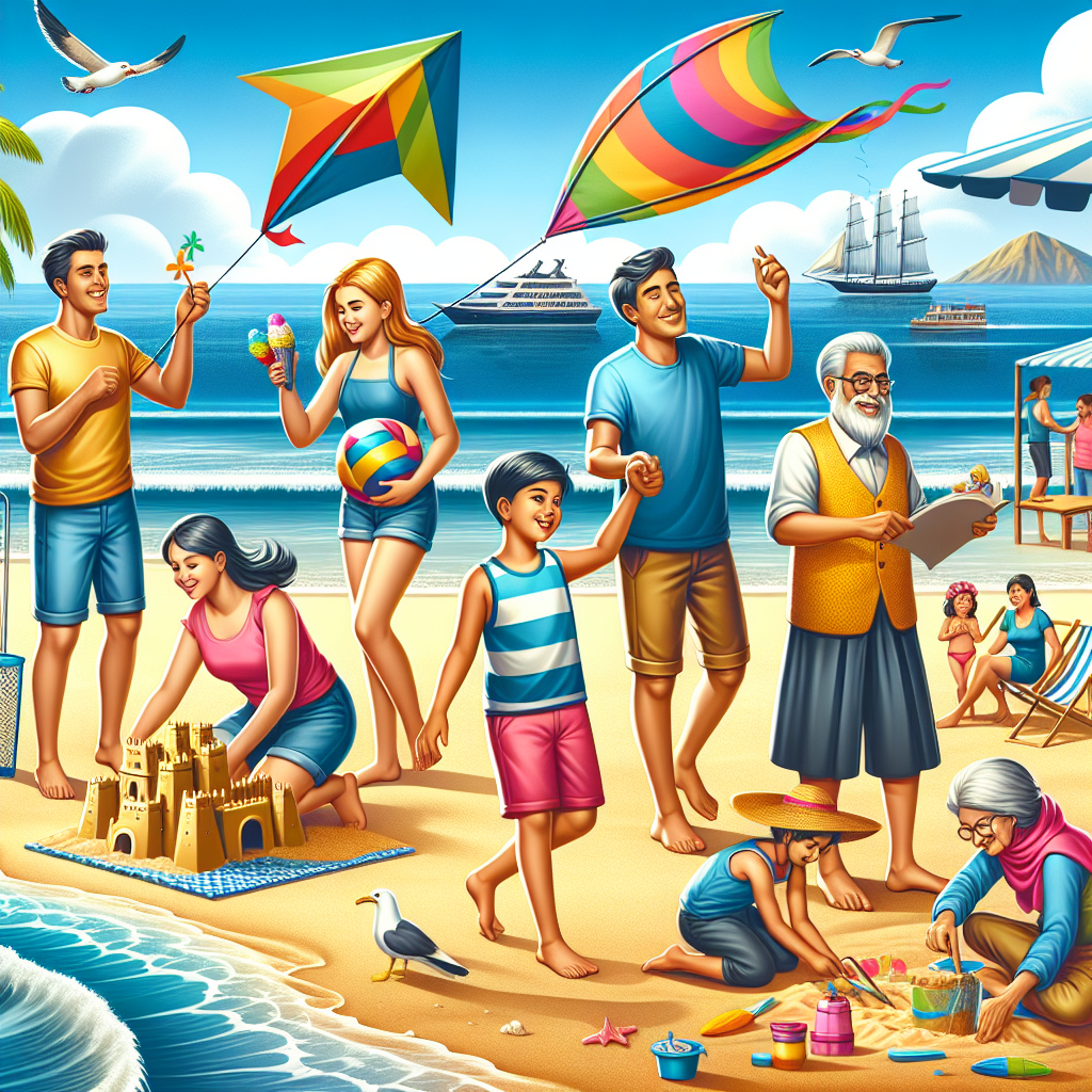Die besten Strandspiele und Aktivitäten für die ganze Familie