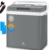 KESSER® Kühlbox Thermobox 32Liter KÜHLT und WÄRMT | Thermo-Elektrische Gefrierbox | Anschluss 12V & 230V für Auto Camping & Steckdose | Mini-Kühlschrank | EEK E | ECO Modus | inkl. Kühlakkus | grau - 1
