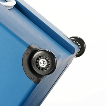 Mobicool MT48W AC/DC - elektrische Kühlbox mit Rollen passend für eine komplette Getränkekiste / Bierkiste, 48 Liter, 12 V und 230 V für Auto, Lkw, Boot, Reisemobil und Steckdose, Blau - 10