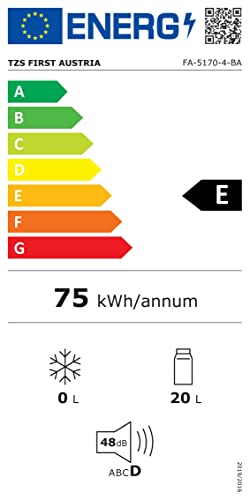 TZS First Austria elektrische Kühlbox 24 Liter | 12 Volt & 230 Volt Anschluss | mit 12-V-Stecker fürs Auto | für Camping, Festivals & Reisen | mit Kühl- und Warmhaltefunktion | schwarz - 6