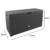 Casaria® Auflagenbox Wetterfest Haltegriffe UV-beständig Rollen 310L Garten Terrasse Balkon Truhe Gartenbox 119x48x60cm Rattan-Optik Anthrazit - 6