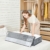 GoMaihe Unterbett Aufbewahrungsbox 3 Set Unterbettkommode Aufbewahrungstasche Unterbettbox Organizer mit Reißverschluss und Griff Faltbare Aufbewahrung für Kissen Kleidung Decken Bettdecken - 2
