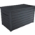 Koll Living Auflagenbox/Kissenbox Goliath XXL 870 Liter Farbe : Graphit l 100% Wasserdicht l mit Belüftung dadurch kein übler Geruch/Schimmel l Moderne Holzoptik l Deckel belastbar bis 50 KG - 1