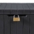 Ondis24 Kissenbox Balkonbox Poolbox City Box abschließbar mit Deckel regensicher Sitzwürfel 58 x 44 x 55 (H) cm 113 Liter Anthrazit (113 Liter, Anthrazit) - 4